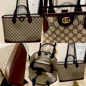 EUC Gucci medium tote Ophidia line